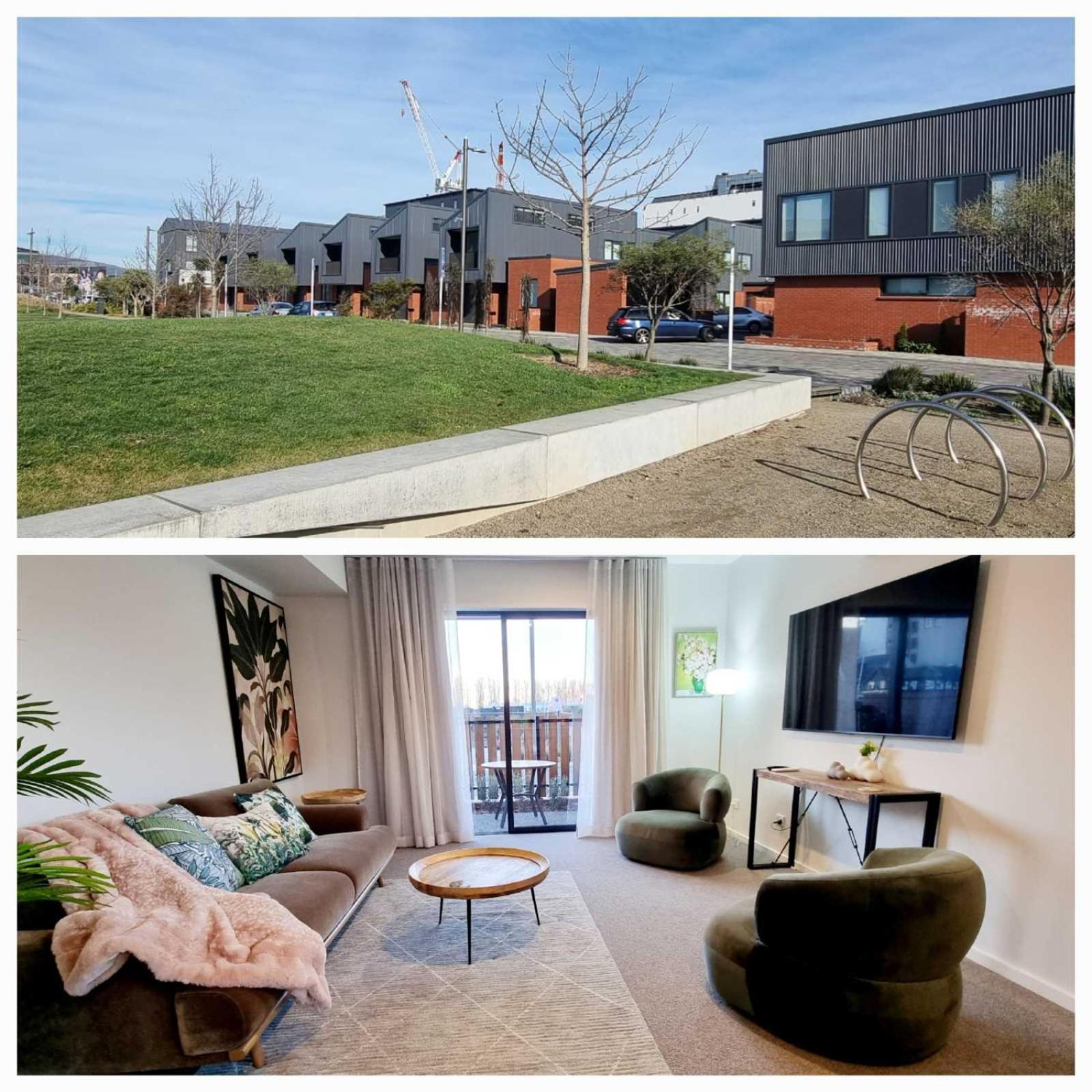 Hereford St Apartment - Christchurch Holiday Homes Екстериор снимка